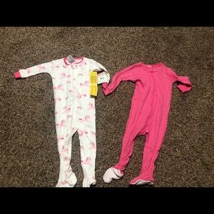 Gerber Footed Pajamas 12M Girl